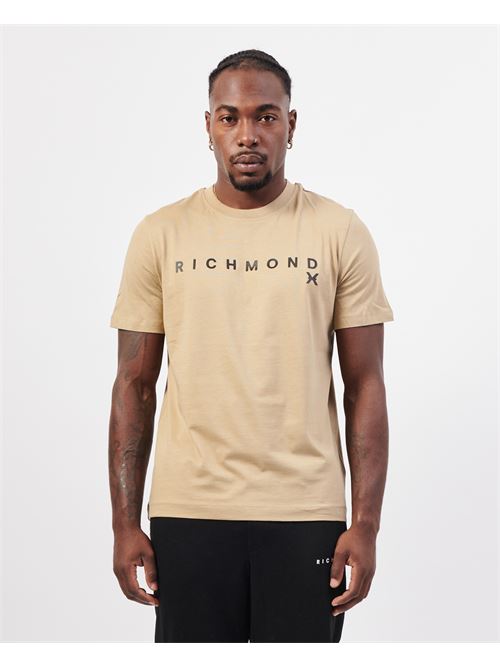 T-shirt col rond basique Richmond X pour homme RICHMOND X | UMA24143TSCHINCHILLA